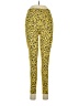 BCBGeneration Animal Print Yellow Leggings Size M - photo 1