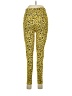 BCBGeneration Animal Print Yellow Leggings Size M - photo 2