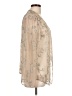 Jkara 100% Polyester Tan Kimono Size 12 - photo 4