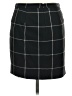 1.State Plaid Black Formal Skirt Size M - photo 2