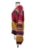 Sundance Color Block Burgundy Pullover Sweater Size S - photo 5
