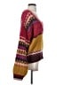 Sundance Color Block Burgundy Pullover Sweater Size S - photo 4