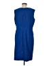 Ellen Tracy 100% Polyester Blue Casual Dress One size - photo 2