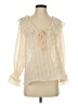 Zara Ivory 3/4 Sleeve Blouse Size S - photo 1