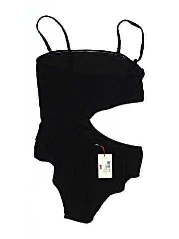 Solid & Striped One Piece Swimsuit (view 2)