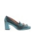 Boden 100% Leather Teal Heels Size EU 38 - photo 1