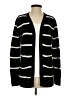 Pink Rose 100% Acrylic Black Cardigan Size S - photo 1