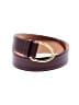 Coach 100% Leather Burgundy Leather Belt Size S - photo 1