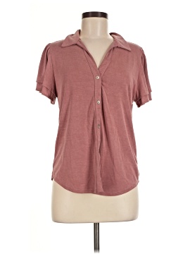 Green Envelope Short Sleeve Blouse