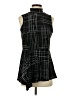 Alfani Plaid Black Casual Dress Size S - photo 1