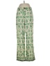 Zara Print Green Casual Pants Size XS - photo 1