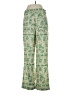 Zara Print Green Casual Pants Size XS - photo 2