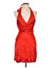 Zara Red Cocktail Dress Size L - photo 1
