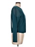 Xersion Teal 3/4 Sleeve T-Shirt Size L - photo 4