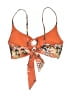 Unbranded Tropical Orange Swimsuit Top Size 6 (estimated) - photo 2