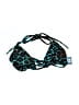 Ujena Animal Print Teal Blue Swimsuit Top Size S - photo 1