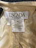 Escada Couture Gold Vest Size EU 40 / US 10 - photo 6