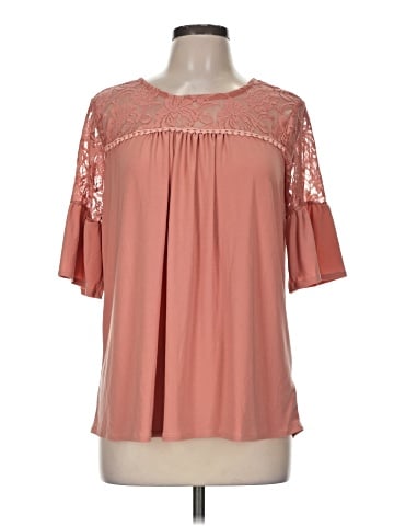 Luxology Short Sleeve Blouse (view 1)