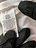 Gerber 100% Cotton Solid Ivory Short Sleeve Onesie Size 0-3 mo - photo 5