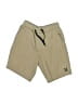 Hurley Chevron-herringbone Tan Khaki Shorts Size 6 - photo 1
