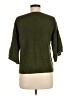Cable & Gauge 100% Acrylic Green Pullover Sweater Size M - photo 2