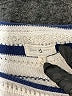 Lou & Grey Stripes White Pullover Sweater Size S - photo 7