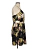 Tyche 100% Polyester Print Black Cocktail Dress Size M - photo 4