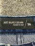 Just Black Blue Jeans Size 26 waist - photo 4