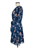 BB Dakota 100% Polyester Floral Blue Casual Dress Size 6 - photo 5