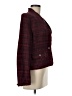 Ann Taylor Plaid Burgundy Blazer Size 6 - photo 4