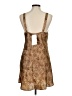 Morgan Taylor 100% Polyester Animal Print Brown Cocktail Dress Size M - photo 2