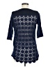 A Pea in the Pod 100% Polyester Blue 3/4 Sleeve Top Size Med Maternity - photo 2