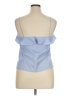 Saks Fifth Avenue Stripes Blue Tank Top Size XL - photo 2