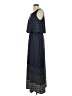 Robert Louis Polka Dots Blue Casual Dress Size S - photo 5