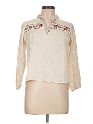 Solitaire 3/4 Sleeve Blouse (view 1)