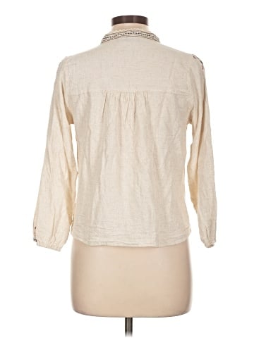 Solitaire 3/4 Sleeve Blouse (view 2)