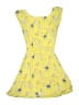 Justice 100% Rayon Yellow Dress Size 14 - photo 2