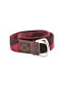 Lands' End 100% Acrylic Plaid Burgundy Belt Size S (kids) - photo 1