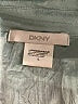 DKNY 100% Acetate Teal 3/4 Sleeve Blouse Size L - photo 7