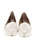M. Gemi 100% Leather Ivory Flats Size EU 39 - photo 2