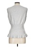 Joseph A. Silver Sleeveless Top Size L - photo 2