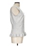 Joseph A. Silver Sleeveless Top Size L - photo 4