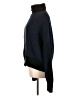 Topshop Color Block Black Pullover Sweater Size 12 - photo 5