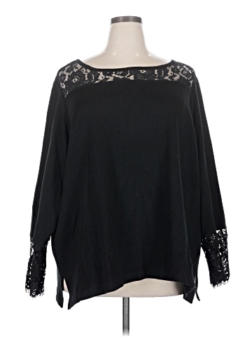 MING WANG 3/4 Sleeve Blouse (view 1)