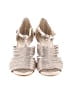 Bandolino Silver Sandals Size 6 - photo 2