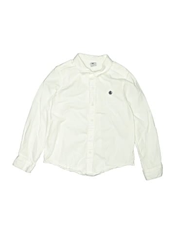 Petit Bateau Long Sleeve Button-Down Shirt (view 1)