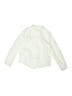 Petit Bateau 100% Cotton Solid Ivory Long Sleeve Button-Down Shirt Size 8 - photo 2