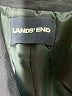 Lands' End Solid Black Blazer Size 10 - photo 3