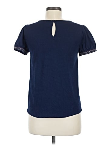 E&M Collection Short Sleeve Blouse (view 2)