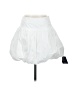 Lulus 100% Cotton Solid White Casual Skirt Size S - photo 1